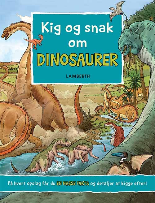 Cover for Lena Lamberth · Kig og snak: Kig og snak om Dinosaurer (Cardboard Book) [1e uitgave] (2019)