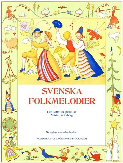 Cover for Märta Söderberg · Svenska Folkmelodier (Book) (2016)