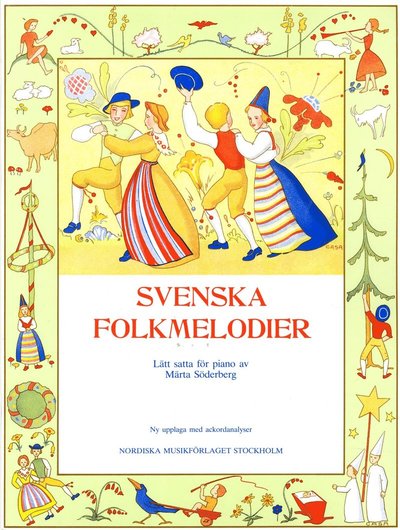 Cover for Märta Söderberg · Svenska Folkmelodier (Paperback Book) (2016)