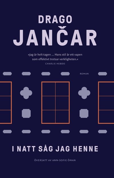 Cover for Drago Jancar · I natt såg jag henne (Hardcover Book) (2024)