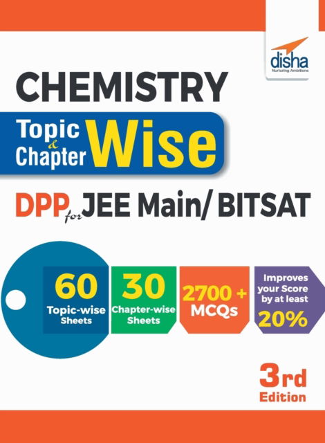 Cover for Disha Experts · Chemistry Topic-wise &amp; Chapter-wise Daily Practice Problem (DPP) Sheets for JEE Main/ BITSAT - 3rd Edition (Paperback Book) (2017)