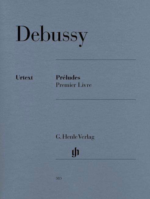 Cover for C. Debussy · Pr ludes,1er livre,Kl.HN383 (Bok) (2018)