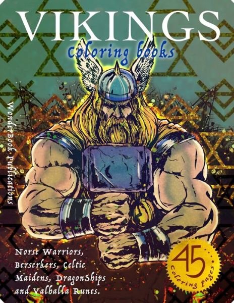 Cover for Wonderbook Publications · Vikings Coloring Book (Paperback Book) (2021)