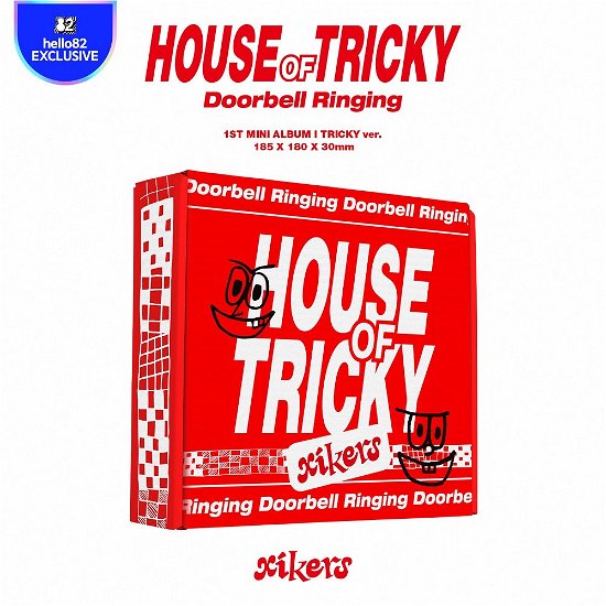 House Of Tricky : Doorbell Ringing (1st Mini Album) - XIKERS - Muziek - KQ Ent. / Hello82 - 0197644764839 - 1 april 2023