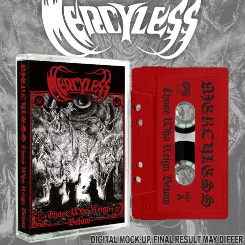 Cover for Mercyless · Those Who Reign Below (MC) (Kassette) (2024)