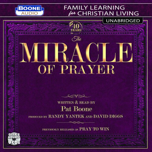 The Miracle of Prayer (9cd Box) - Pat Boone - Musiikki - PBGL - 0786052211839 - perjantai 2. lokakuuta 2020
