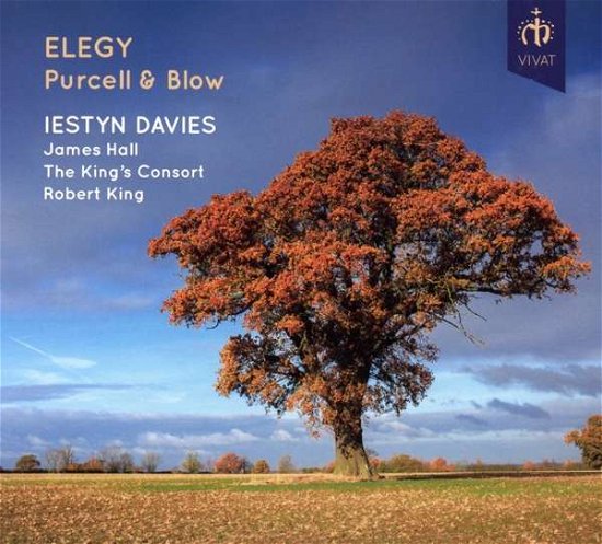 Cover for Iestyn Davies / James Hall / the Kings Consort / Robert King · Elegy - Countertenor Duets By Purcell &amp; Blow (CD) (2019)