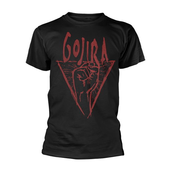 Cover for Gojira · Power Glove (Organic) (T-shirt) [size S] [Black edition] (2021)