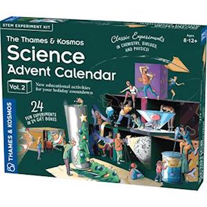 Cover for Kids Science Advent Calendar - 24 Experiments In 24 Boxes (Paperback Book) (2024)