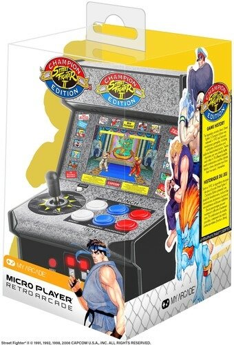 Micro Player 7.5 Street Fighter II Champion Edition Collectible Retro - My Arcade - Merchandise - MY ARCADE - 0845620032839 - March 15, 2021