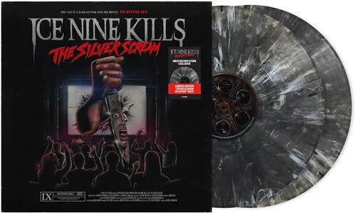 Cover for Ice Nine Kills · Silver Scream, the (Indie Exclusive Silver Scream Splatter Vinyl) (LP) (2023)