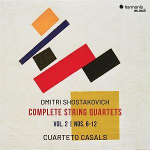 Dmitri Shostakovich: Complete String Quartets Vol. 2 - Nos. 6-12 - Cuarteto Casals - Música - HARMONIA MUNDI - 3149020953839 - 11 de julho de 2025