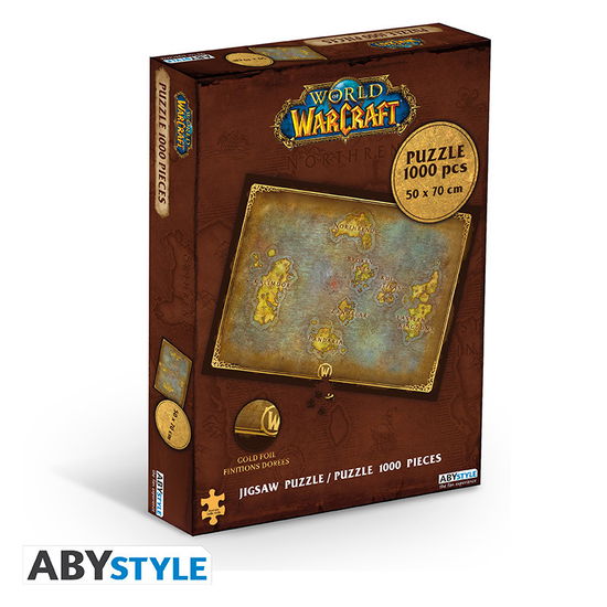 WORLD OF WARCRAFT - Jigsaw Puzzle 1000 pieces - Az - P.Derive - Merchandise - ABYstyle - 3665361071839 - 30. maj 2022