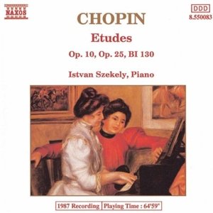 * Etüden op.10,op.25,BI 130 - Istvan Szekely - Music - Naxos - 4891030500839 - February 2, 2002