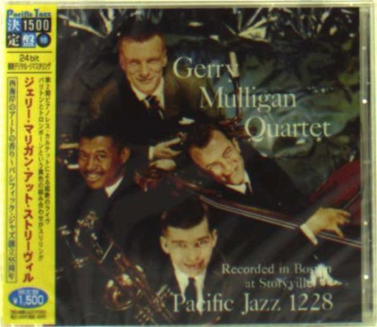 Cover for Gerry Mulligan · Quartet at Storyville (CD) [Remastered edition] (2008)