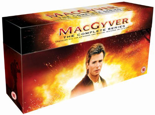 MacGyver (Original) Seasons 1 to 7 Complete Collection DVD - MacGyver - Film - Paramount Pictures - 5014437130839 - 30 augusti 2010