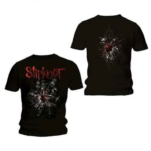 Slipknot Unisex T-Shirt: Shattered (Back Print) - Slipknot - Mercancía - ROFF - 5023209418839 - 19 de enero de 2015