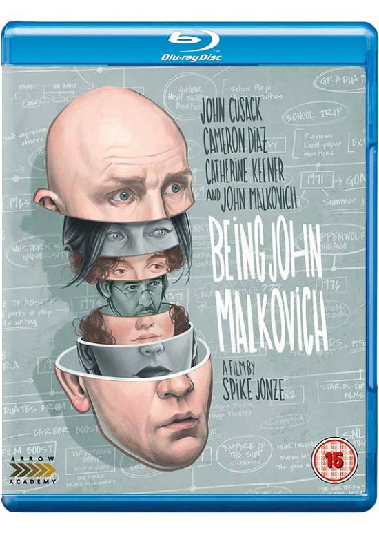 Cover for Being John Malkovich BD · Being John Malkovich (Blu-ray) (2019)