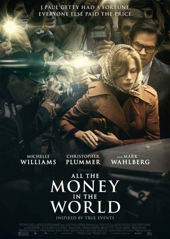 All The Money In The World - All the Money in the World - Films - Sony Pictures - 5035822568839 - 13 mei 2018
