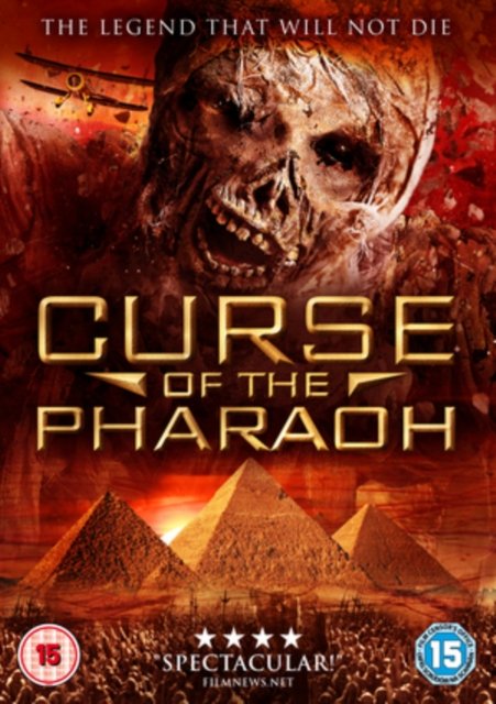 Cover for Curse of the Pharaohs [edizion · Curse of the Pharaohs (DVD) (2016)