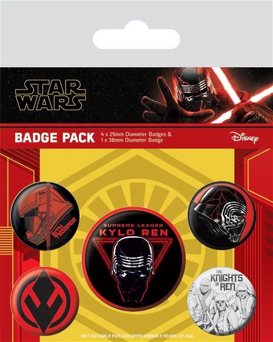 Cover for Star Wars: The Rise Of Skywalker · Sith (Pin Badge Pack) (MERCH) (2019)