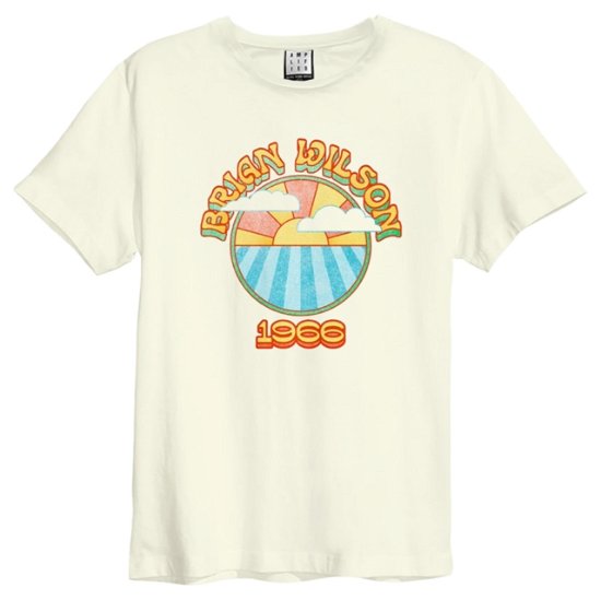 Brian Wilson 1966 Amplified Vintage White Small T Shirt - Brian Wilson - Merchandise - AMPLIFIED - 5054488859839 - 