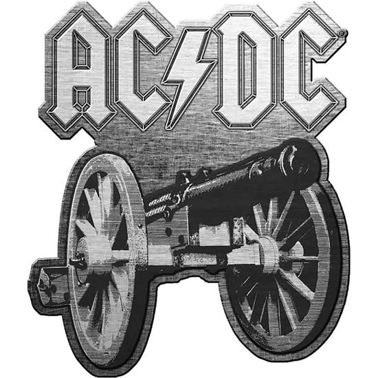 AC/DC Pin Badge: For Those About To Rock (Die-Cast Relief) - AC/DC - Produtos - PHM - 5055339796839 - 28 de outubro de 2019