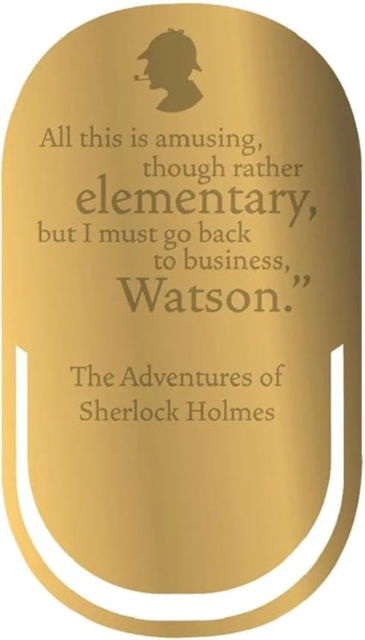 Cover for Half Moon Bay · Bookmark Metal - Pulteney Press (Sherlock Holmes) (MERCH) (2025)