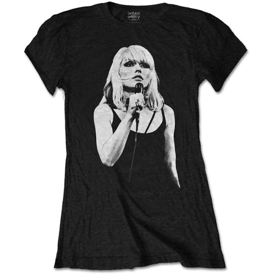 Debbie Harry Ladies T-Shirt: Open Mic. - Deborah Harry - Merchandise -  - 5056561062839 - 