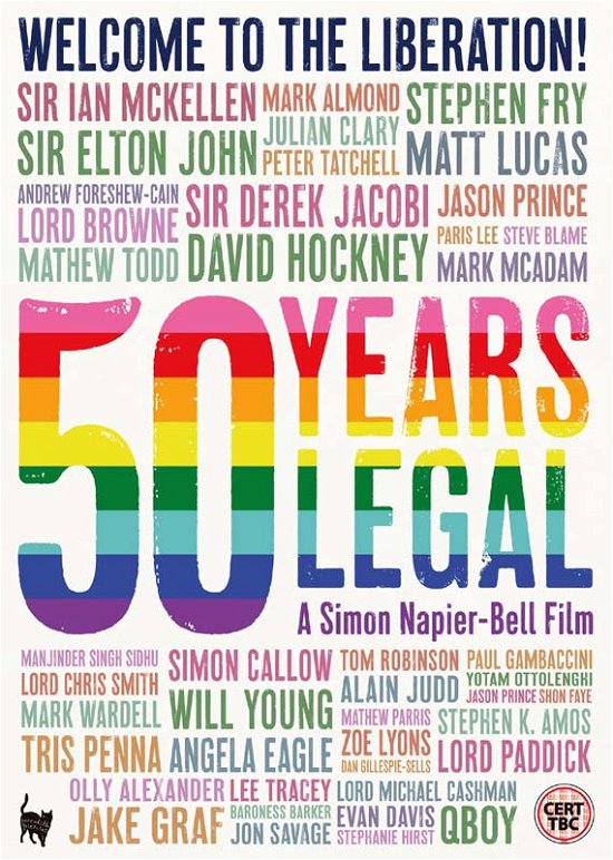 Cover for 50 Years Legal (DVD) (2018)