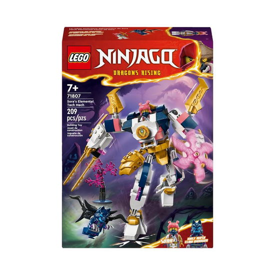 LEGO Ninjago 71807 Soras Elementaire Techmecha - Lego - Marchandise -  - 5702017583839 - 