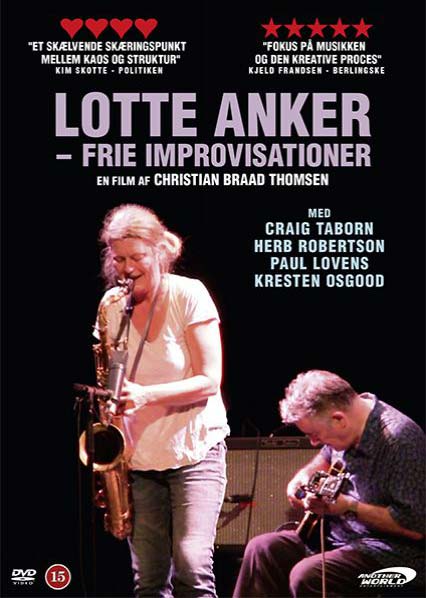 Cover for Lotte Anker - Frie Improvisationer (DVD) (2018)