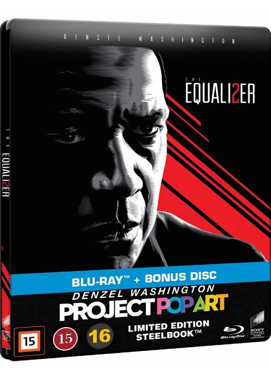 Cover for The Equalizer 2 · Equalizer 2, the - Steelbook (Blu-ray) (2019)