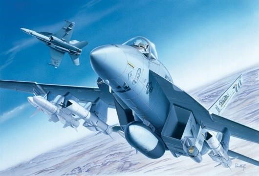 Cover for Italeri · F/a-18e Super Hornet 1:72 (Brinquedos)
