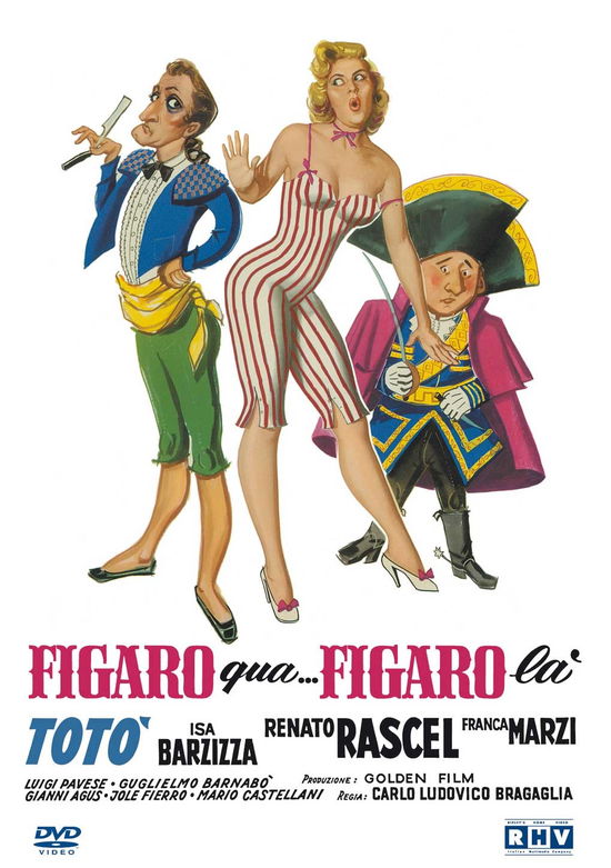 Cover for Toto' Figaro Qua... Figaro La' (DVD) (2017)