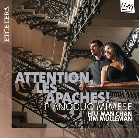 Cover for Pianoduo Mimese · Attention, Les Apaches! (CD) (2023)