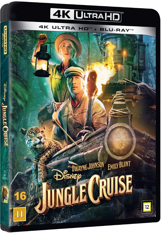 Cover for Jungle Cruise (4K UHD Blu-ray) (2021)