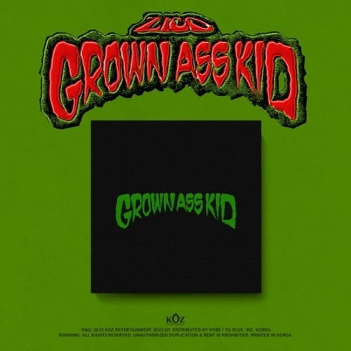 Cover for Zico · Grown Ass Kid (CD/Merch) (2022)
