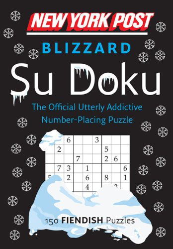 Cover for HarperCollins Publishers Ltd. · New York Post Blizzard Su Doku (Fiendish) (Paperback Book) [Original edition] (2012)