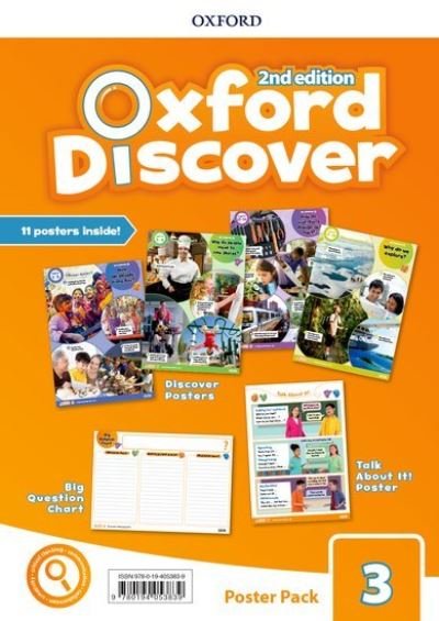 Cover for Oxford Editor · Oxford Discover: Level 3: Posters - Oxford Discover (Plakat) [2 Revised edition] (2019)