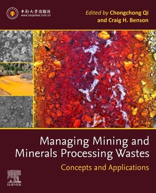 Cover for Managing Mining and Minerals Processing Wastes: Concepts, Design, and Applications (Paperback Book) (2023)