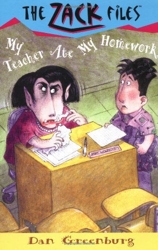 Cover for Dan Greenburg · Zack Files 27: My Teacher Ate My Homework (Paperback Book) (2002)