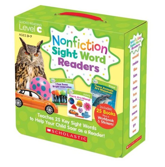 Cover for Liza Charlesworth · Nonfiction Sight Word Readers: Guided Reading Level C (Parent Pack): Teaches 25 Key Sight Words to Help Your Child Soar as a Reader! (Paperback Bog) (2015)