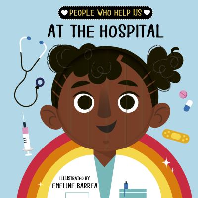 Cover for Words &amp; Pictures · People who help us: At The Hospital - People Who Help Us (Kartonbuch) (2020)