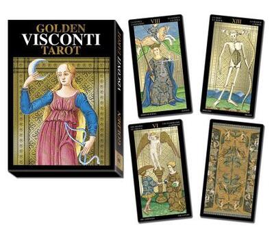 Golden Visconti Grand Trumps - Lo Scarabeo - Brettspill - Llewellyn Publications - 9780738749839 - 8. juni 2016