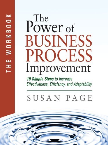 Cover for Susan Page · The Power of Business Process Improvement: the Workbook (Paperback Book) (2013)