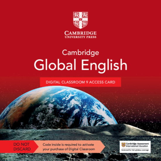 Cambridge Global English Digital Classroom 9 Access Card (1 Year Site Licence): For Cambridge Primary and Lower Secondary English as a Second Language - Cambridge Lower Secondary Global English - Chris Barker - Other - Cambridge University Press - 9781108925839 - April 14, 2022