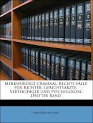 Cover for Bischoff · Merkwürdige Criminal-Rechts-Fä (Book)