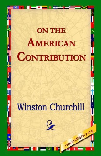 Cover for Winston Churchill · On the American Contribution (Hardcover bog) (2006)