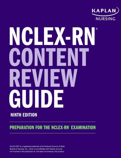 NCLEX-RN Content Review Guide: Preparation for the NCLEX-RN Examination - Kaplan Test Prep - Kaplan Nursing - Books - Kaplan Test Prep - 9781506273839 - March 7, 2023